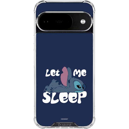Disney Lilo and Stitch Let Me Sleep Google Pixel 10 Clear Case